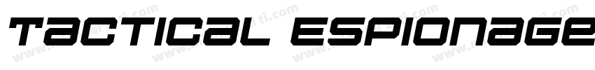 Tactical Espionage A字体转换